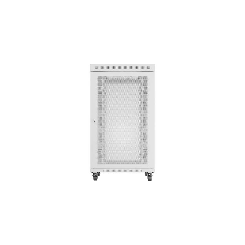 Szafa instalacyjna Rack stojąca 19" 27U 800x1000 Drzwi Perfo… | PartsPC.pl