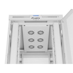 Szafa instalacyjna Rack stojąca 19" 27U 800x1000 Drzwi Perfo… | PartsPC.pl