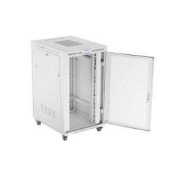 Szafa instalacyjna Rack stojąca 19" 27U 800x1000 Drzwi Perfo… | PartsPC.pl