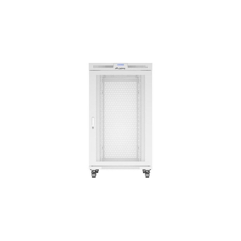 Szafa instalacyjna Rack stojąca 19" 27U 800x1000 Drzwi Perfo… | PartsPC.pl