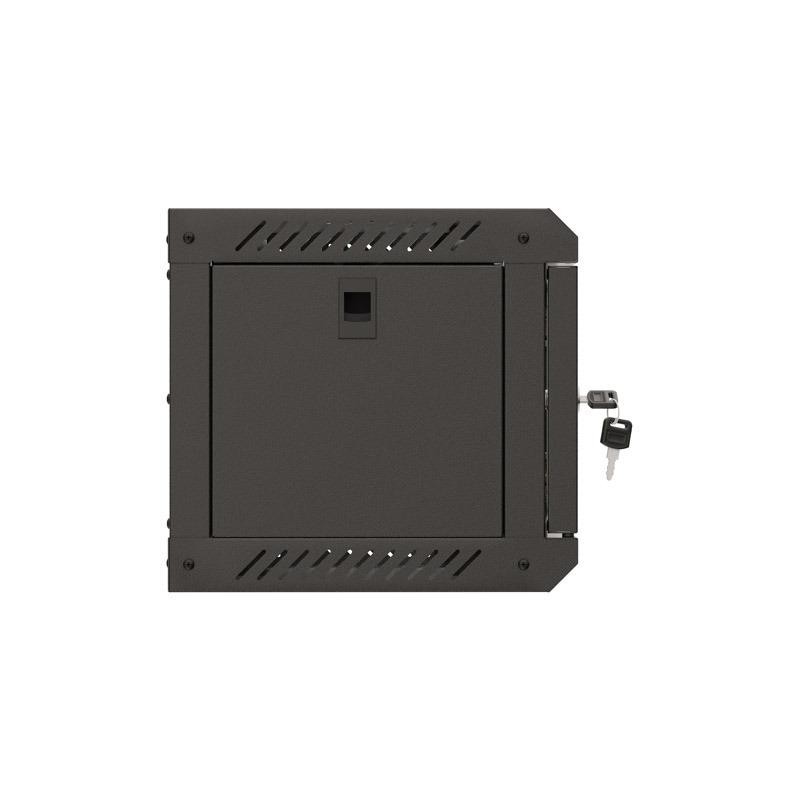 Szafa instacyjna Rack Lanberg Wisząca 10" 4U 300x300 Drzwi Przeszkolone