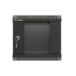 Szafa instacyjna Rack Lanberg Wisząca 10" 4U 300x300 Drzwi Przeszkolone