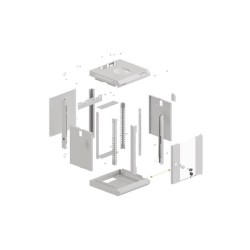 Szafa instacyjna Rack Lanberg Wisząca 10" 4U 300x300 Drzwi P… | PartsPC.pl