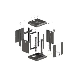 Szafa instalacyjna Rack Lanberg Wisząca 10" 6U 300x300 Drzwi… | PartsPC.pl