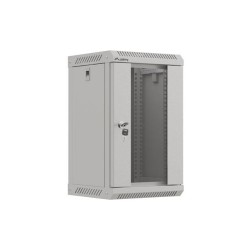 Szafa instalacyjna Rack Lanberg Wisząca 10" 9U 300x300 Drzwi Przeszklone