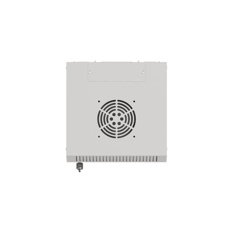Szafa instalacyjna Rack Lanberg Wisząca 10" 9U 300x300 Drzwi Przeszklone