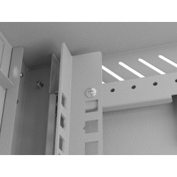 Szafa instalacyjna Rack Lanberg Wisząca 10" 9U 300x300 Drzwi Przeszklone