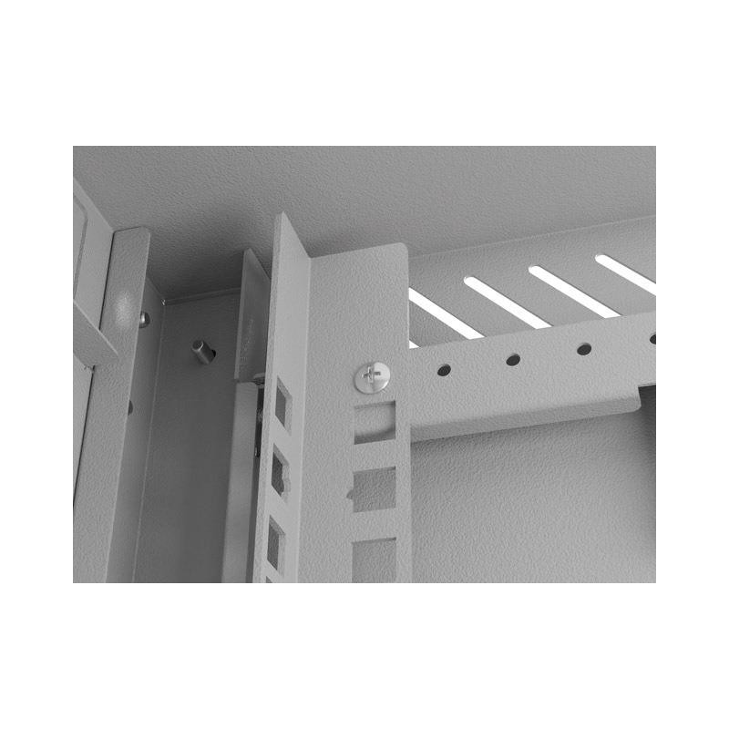 Szafa instalacyjna Rack Lanberg Wisząca 10" 9U 300x300 Drzwi Przeszklone