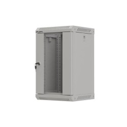 Szafa instalacyjna Rack Lanberg Wisząca 10" 9U 300x300 Drzwi Przeszklone