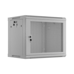 Szafa instalacyjna Lanberg rack wisząca 19" 9U 600x450 drzwi perforowane