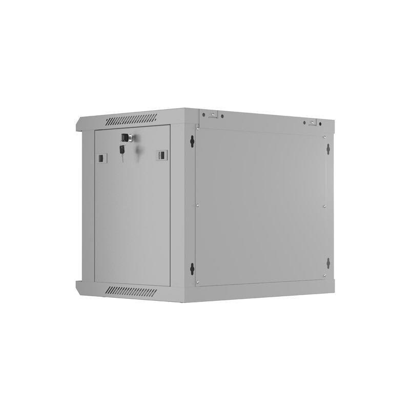 Szafa instalacyjna Lanberg rack wisząca 19" 9U 600x450 drzwi perforowane