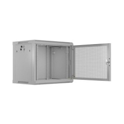 Szafa instalacyjna Lanberg rack wisząca 19" 9U 600x450 drzwi perforowane