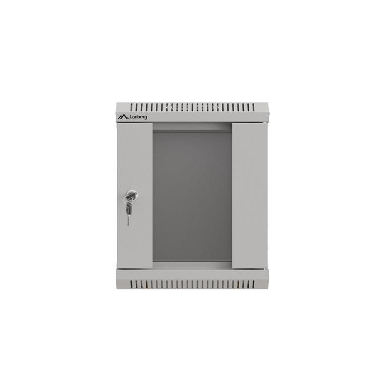 Szafa instalacyjna Rack Lanberg Wisząca 10" 6U 300x300 Drzwi przeszklone