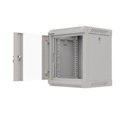 Szafa instalacyjna Rack Lanberg Wisząca 10" 6U 300x300 Drzwi przeszklone
