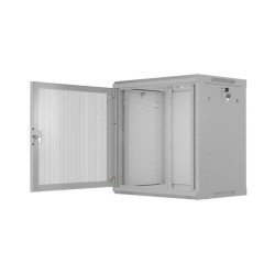 Szafa instalacyjna Rack wisząca 19" 12U 600x450 szara drzwi … | PartsPC.pl