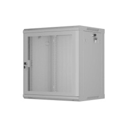Szafa instalacyjna Rack wisząca 19" 12U 600x450 szara drzwi … | PartsPC.pl