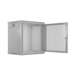 Szafa instalacyjna Rack wisząca 19" 12U 600x450 szara drzwi … | PartsPC.pl