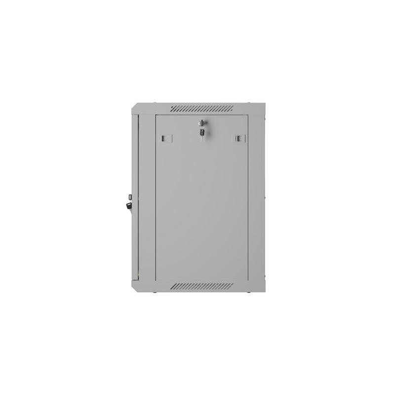 Szafa instalacyjna Rack wisząca 19" 12U 600x450 szara drzwi … | PartsPC.pl