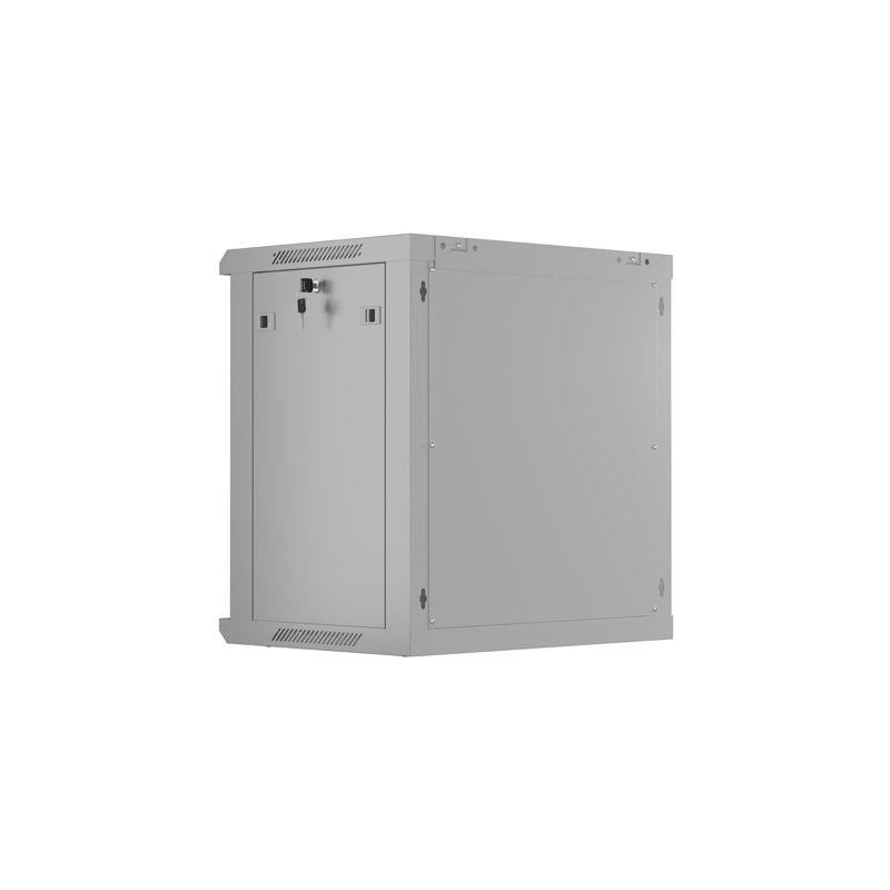 Szafa instalacyjna Rack wisząca 19" 12U 600x450 szara drzwi … | PartsPC.pl
