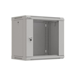 Szafa instalacyjna Rack wisząca 19" 9U 540x350 szara Drzwi p… | PartsPC.pl