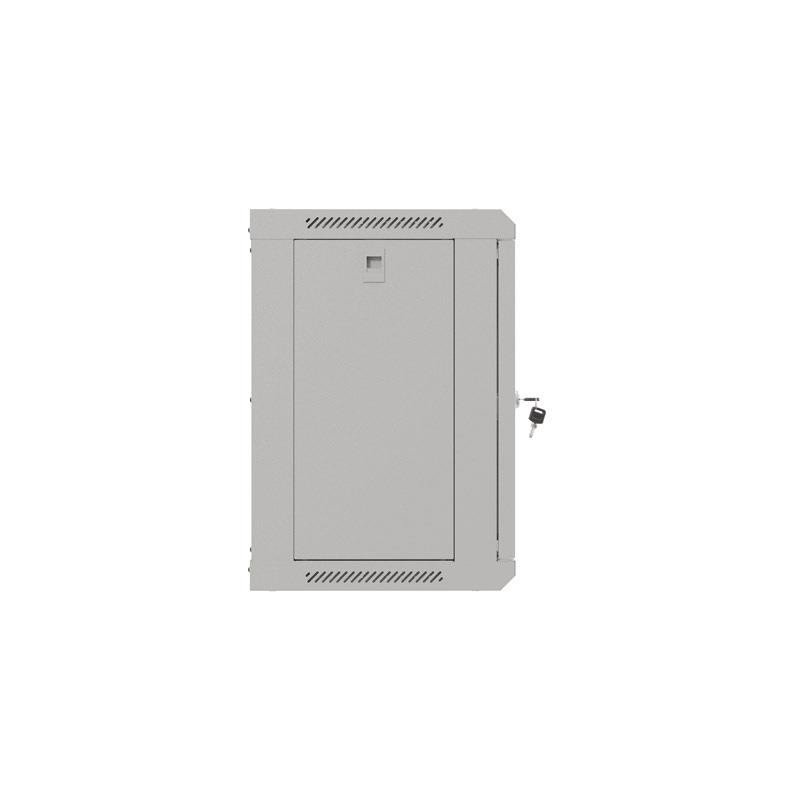 Szafa instalacyjna Rack wisząca 19" 9U 540x350 szara Drzwi p… | PartsPC.pl