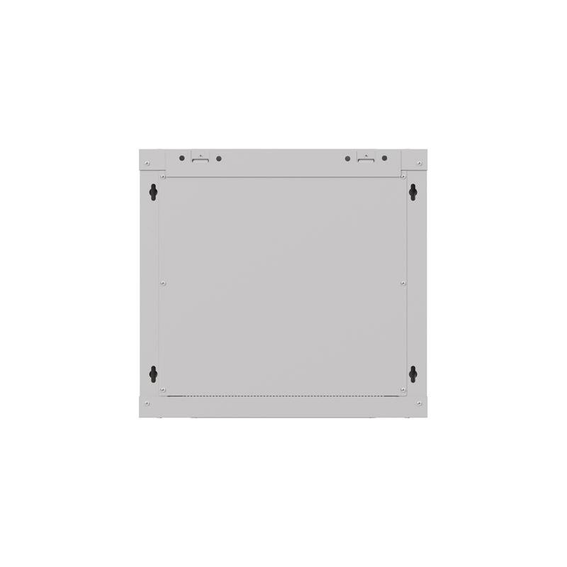 Szafa instalacyjna Rack wisząca 19" 9U 540x350 szara Drzwi p… | PartsPC.pl