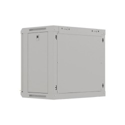 Szafa instalacyjna Rack wisząca 19" 9U 540x350 szara Drzwi p… | PartsPC.pl