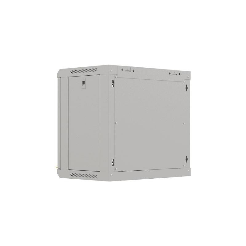 Szafa instalacyjna Rack wisząca 19" 9U 540x350 szara Drzwi p… | PartsPC.pl