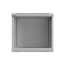 Szafa instalacyjna Rack wisząca 19" 9U 540x350 szara Drzwi p… | PartsPC.pl