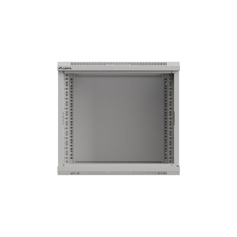 Szafa instalacyjna Rack wisząca 19" 9U 540x350 szara Drzwi p… | PartsPC.pl