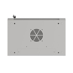 Szafa instalacyjna Rack wisząca 19" 9U 540x350 szara Drzwi p… | PartsPC.pl