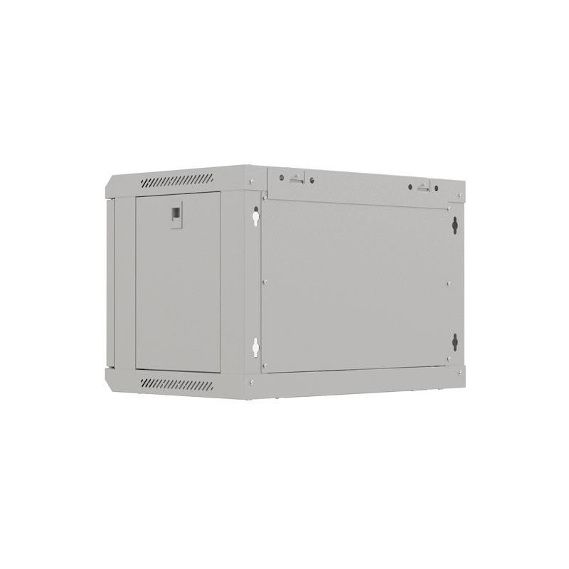 Szafa instalacyjna Rack wisząca 19" 6U 540x350 szara Drzwi p… | PartsPC.pl