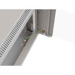 Szafa instalacyjna Rack wisząca 19" 6U 540x350 szara Drzwi p… | PartsPC.pl
