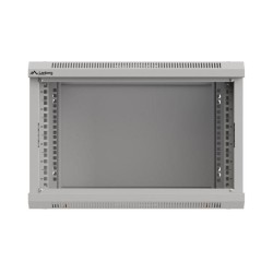 Szafa instalacyjna Rack wisząca 19" 6U 540x350 szara Drzwi p… | PartsPC.pl