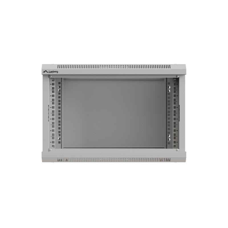 Szafa instalacyjna Rack wisząca 19" 6U 540x350 szara Drzwi p… | PartsPC.pl