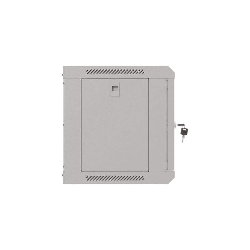 Szafa instalacyjna Rack wisząca 19" 6U 540x350 szara Drzwi p… | PartsPC.pl