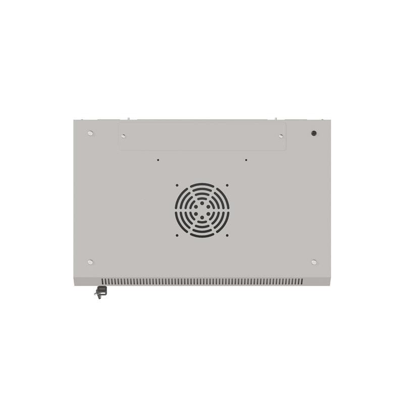 Szafa instalacyjna Rack wisząca 19" 6U 540x350 szara Drzwi p… | PartsPC.pl