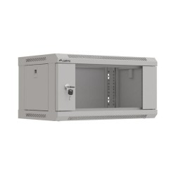 Szafa instalacyjna Rack wisząca 19" 4U 540x350 szara Drzwi p… | PartsPC.pl