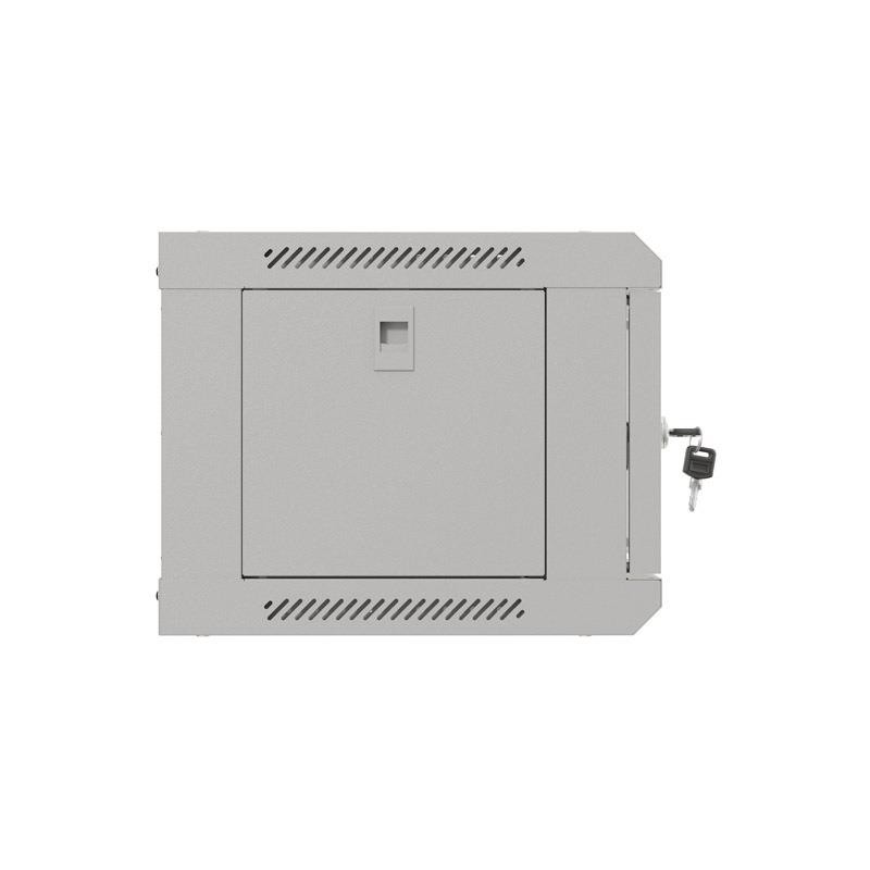 Szafa instalacyjna Rack wisząca 19" 4U 540x350 szara Drzwi p… | PartsPC.pl