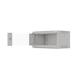 Szafa instalacyjna Rack wisząca 19" 4U 540x350 szara Drzwi p… | PartsPC.pl