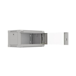Szafa instalacyjna Rack wisząca 19" 4U 540x350 szara Drzwi p… | PartsPC.pl