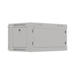 Szafa instalacyjna Rack wisząca 19" 4U 540x350 szara Drzwi p… | PartsPC.pl