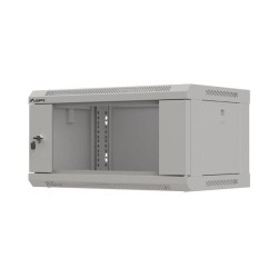 Szafa instalacyjna Rack wisząca 19" 4U 540x350 szara Drzwi p… | PartsPC.pl