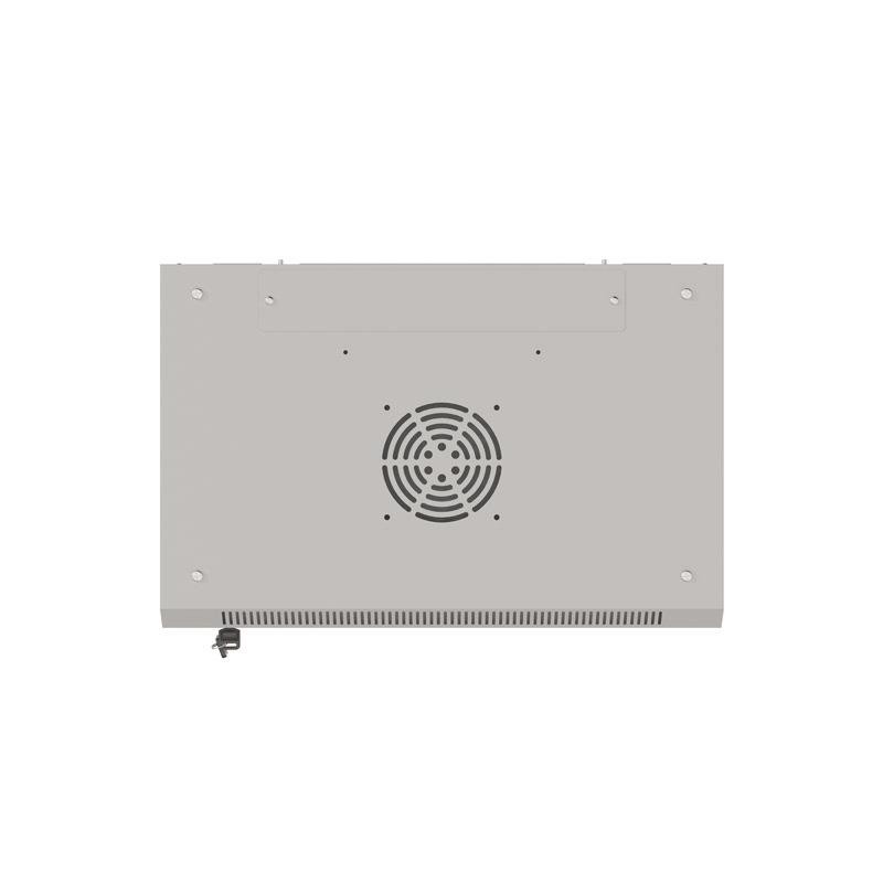 Szafa instalacyjna Rack wisząca 19" 4U 540x350 szara Drzwi p… | PartsPC.pl