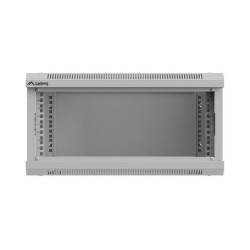 Szafa instalacyjna Rack wisząca 19" 4U 540x350 szara Drzwi p… | PartsPC.pl