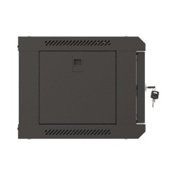 Szafa instalacyjna Rack wisząca 19" 4U 540x350 czarna Drzwi … | PartsPC.pl