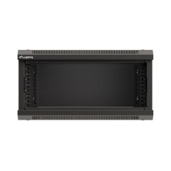 Szafa instalacyjna Rack wisząca 19" 4U 540x350 czarna Drzwi … | PartsPC.pl