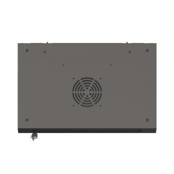 Szafa instalacyjna Rack wisząca 19" 4U 540x350 czarna Drzwi … | PartsPC.pl