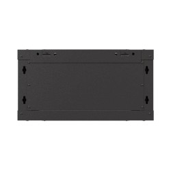 Szafa instalacyjna Rack wisząca 19" 4U 540x350 czarna Drzwi … | PartsPC.pl