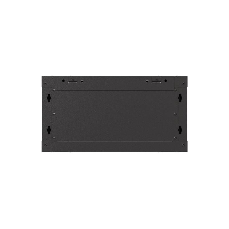 Szafa instalacyjna Rack wisząca 19" 4U 540x350 czarna Drzwi … | PartsPC.pl